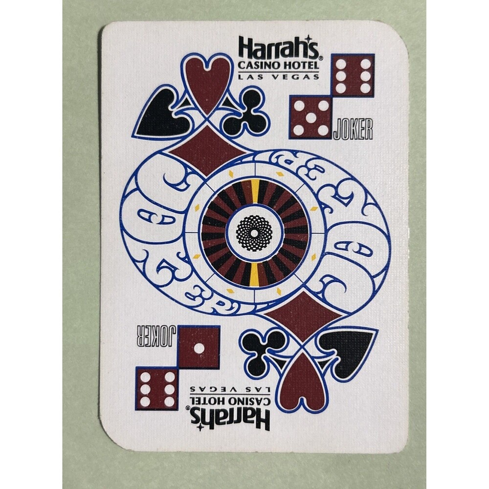 Harrah's Casino & Hotel Las Vegas Nevada -vint Purple BEE Playing Cards-Retired
